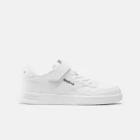 Reebok Court Advance Elastic & Top Strap Unisexe Baskets Blanc