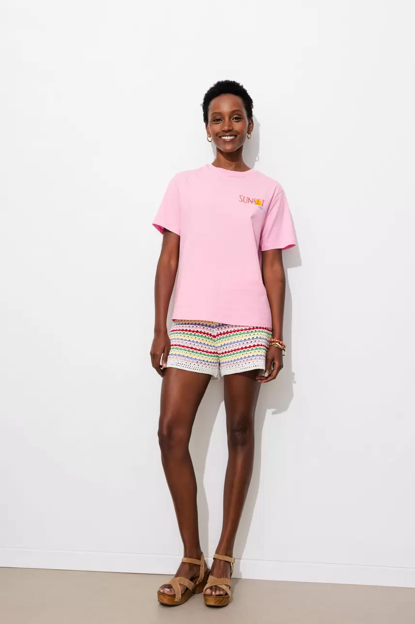 T-shirt Femme sunset lover
