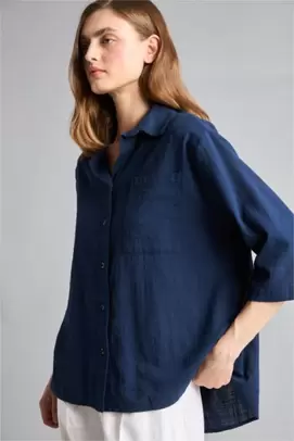 Chemise oversize 100% coton