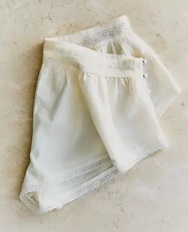 SHORT-CULOTTE DENTELLE
