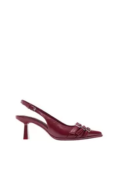 Chaussures à talon boucles