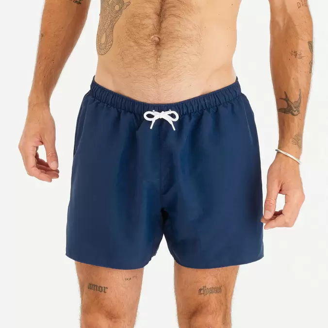 Short de bain surf 100 Homme - Hendaia MW Bleu marine