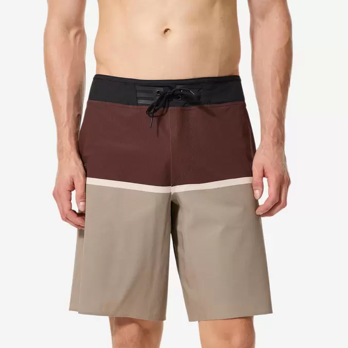 Boardshort surf short de bain long 20" homme, 900 Super dude bi-color