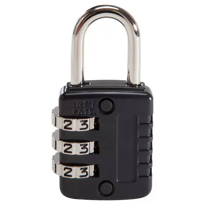 Cadenas à code noir