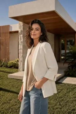 VESTE À REVERS