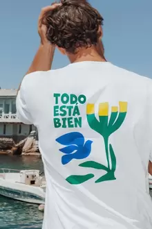 Tee shirt imprimé devant dos