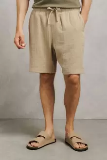 Short en gaze de coton