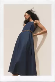 Lightweight denim dress