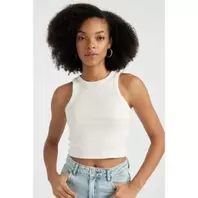 Defacto Woman Halter Collarfitted Athlete - OFF WHITE - U0357AZ.