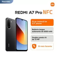 XIAOMI Redmi A7 Pro 4G NFC 6.9" – 128Gb - 4GB up to 8GB RAM - 6000mAH - Black