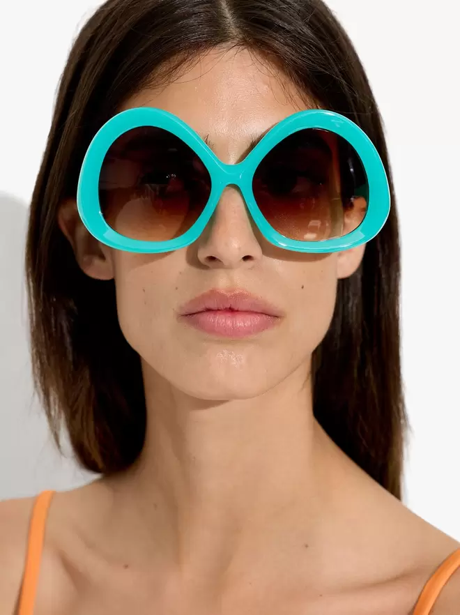 Lunettes de soleil rondes
