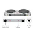 RECHAUD ELECTRIQUE ITIMAT 2 PLAQUES INOX