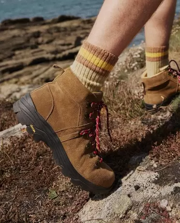 BOTTES DE RANDONNÉE ET CHAUSSETTES EN LAINE
