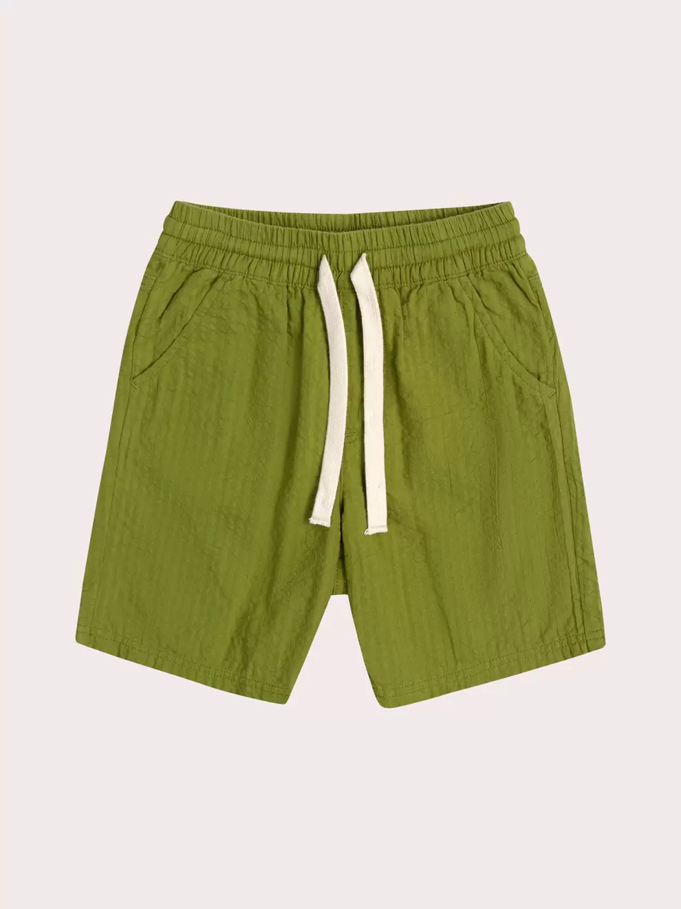 Bermuda vert gaufré