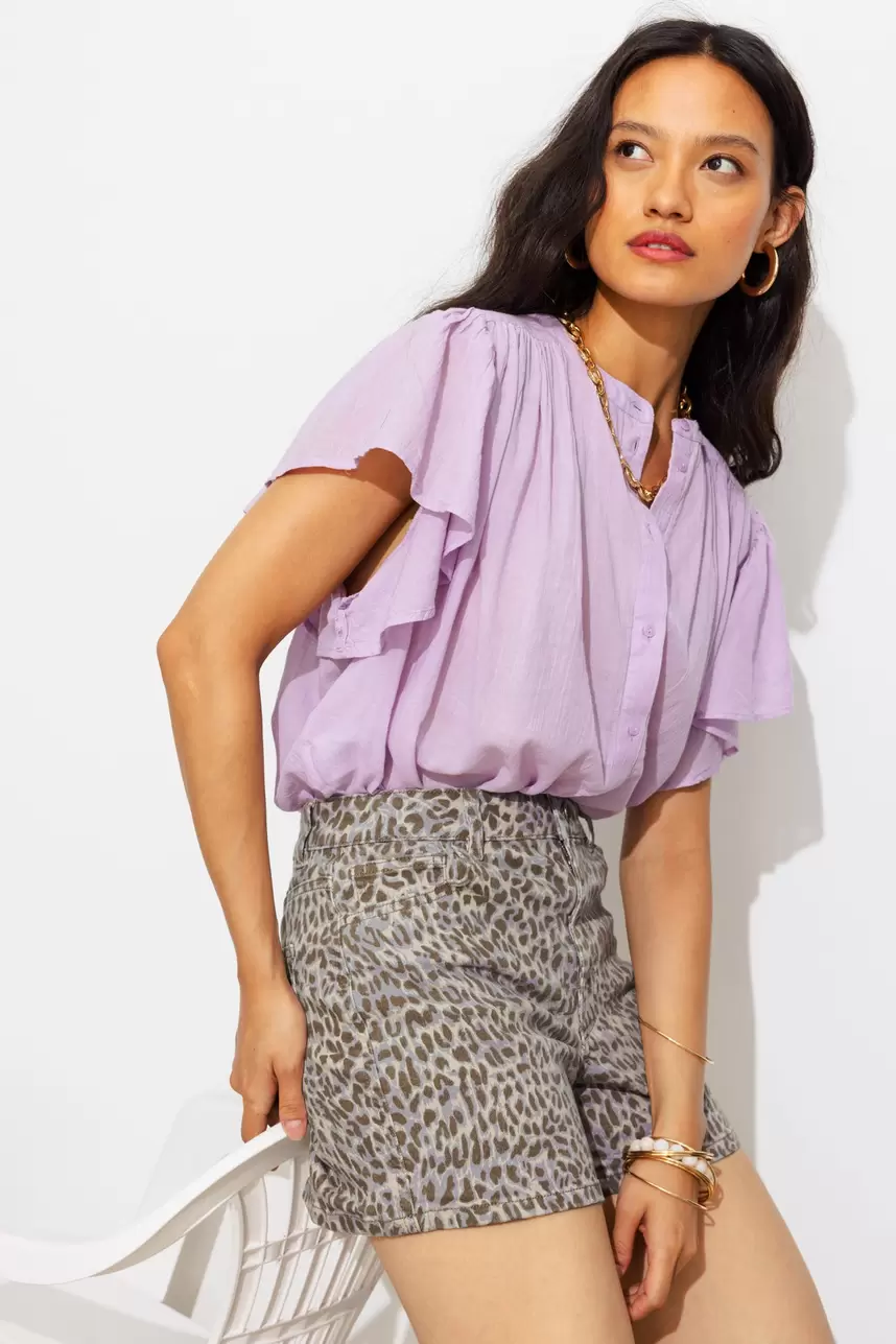 Short carreaux vichy Femme