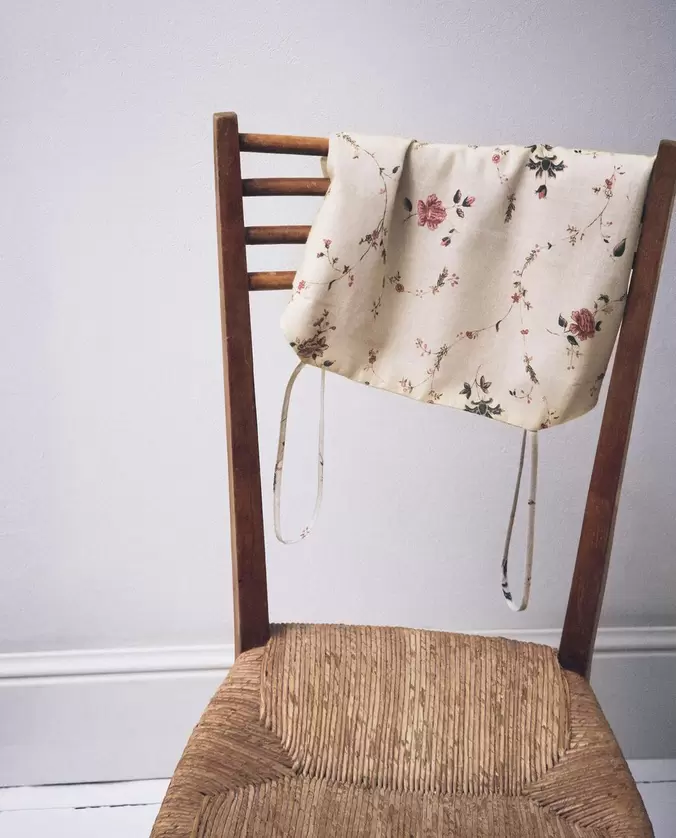 TOP COTON ET LIN FLEURS | KATHARINE POLE