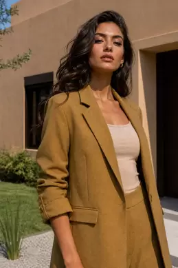 VESTE À REVERS