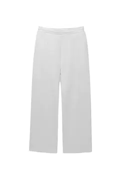 Pantalon de survêtement wide leg nervure