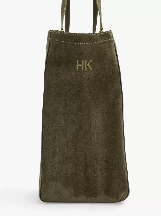 Sac shopper avec surpiqûres effet cuir