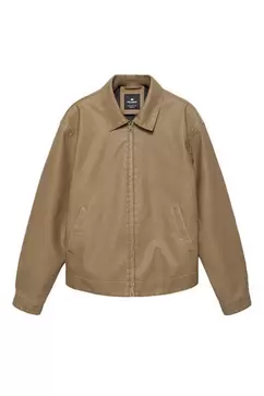 Blouson similicuir délavé