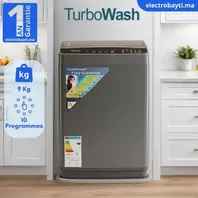 TurboWash غسالة صغيرة نصف أوتوماتيكية 4 كجم مع دوران جسم متين، IPX4