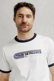Tee shirt imprimé licence Tour de France