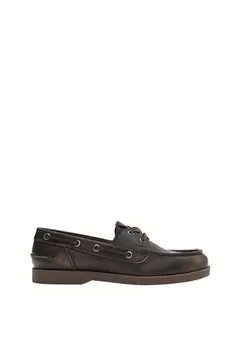 Chaussures à lacets effet usé