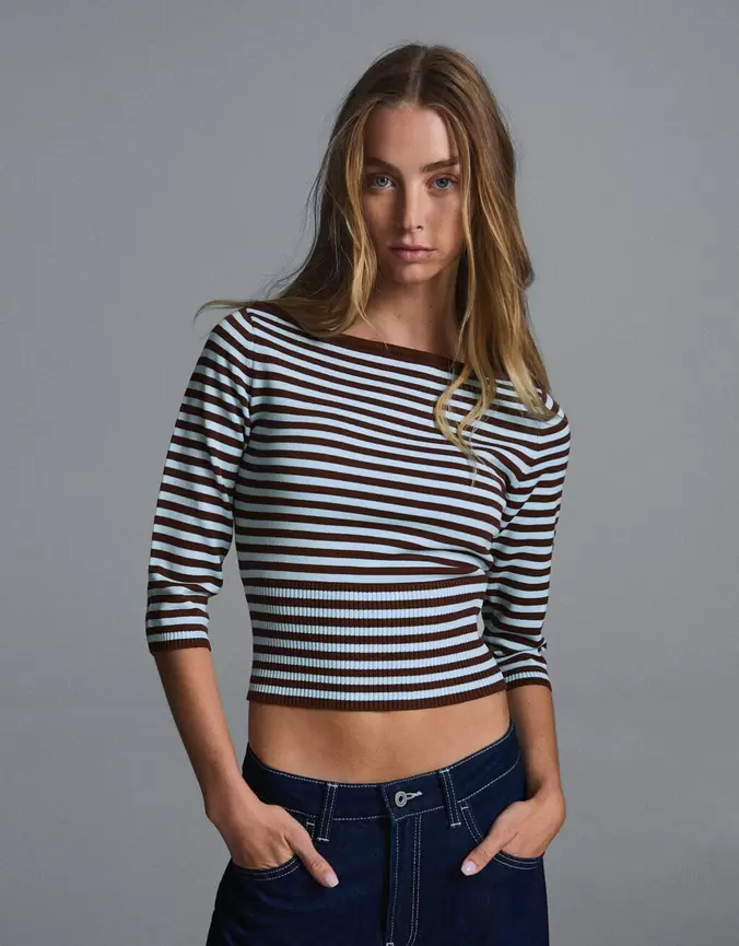 Pull col bateau
