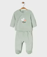 Pyjama en velours 2 pièces bébé