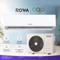 ROWA Climatiseur Split 9000BTU Inverter SaveIN AI Chaud & Froid silencieux, Gaz R32, RAC-09CHSD/ZG31I