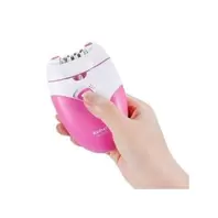 Kemei KM-189A Épilateur électrique Rechargeable avec port USB pour femme, pour épilation, rasage corps et pieds