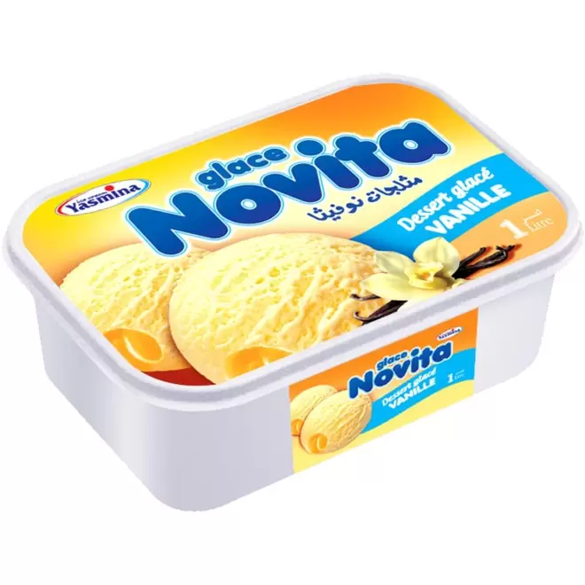 Crème Glacée Novita Vanille Bac Yasmina 1L