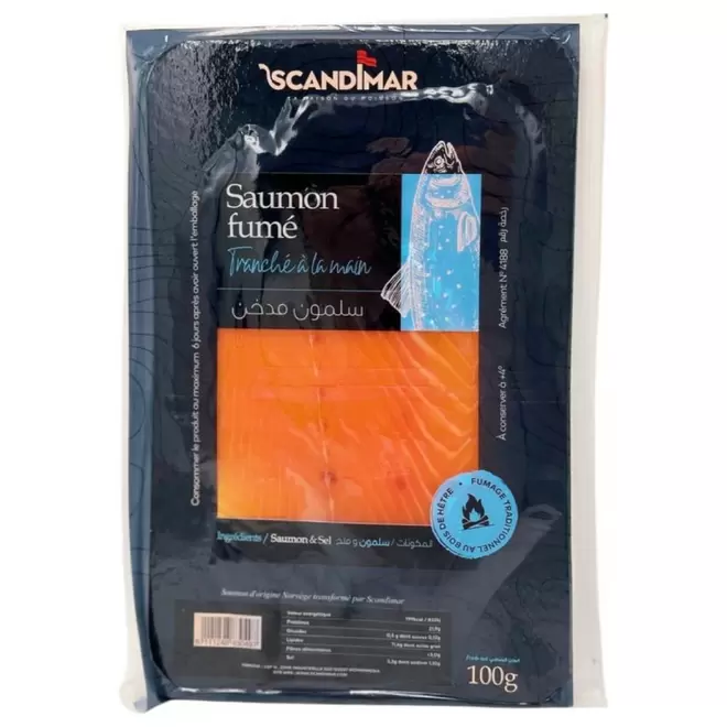 Saumon Fumé Scandimar 100g