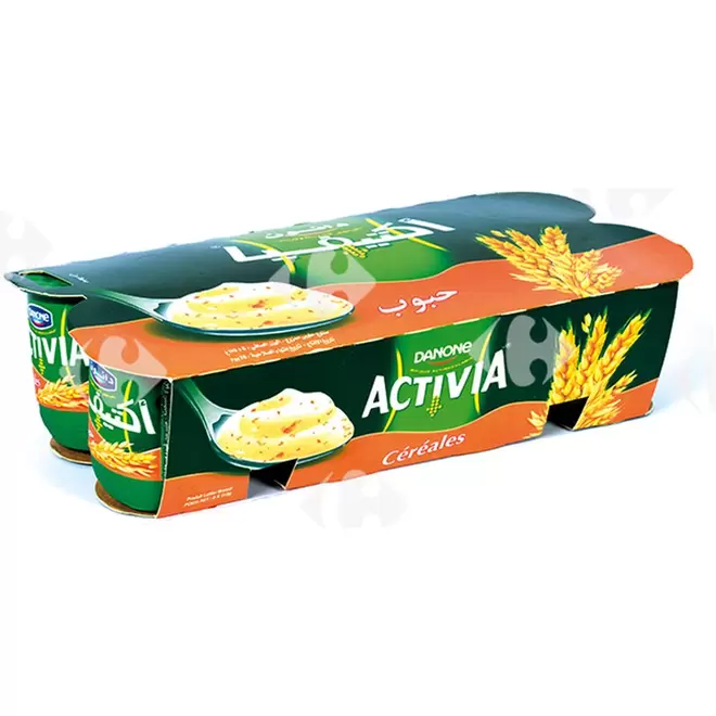 Pack Yaourt Brassé aux Céréales Activia 8x110g
