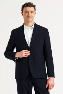 Veste de costume confort unie