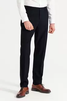 Pantalon de costume confort uni