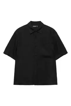 Chemise manches courtes 100 % lin