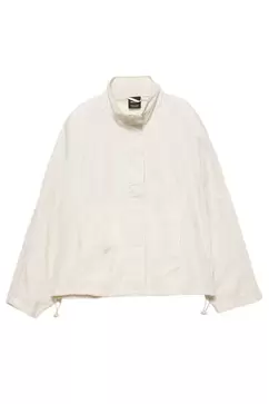 Veste courte effet nylon
