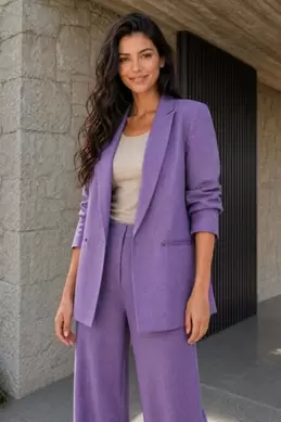 VESTE À MANCHES RETROUSSÉES