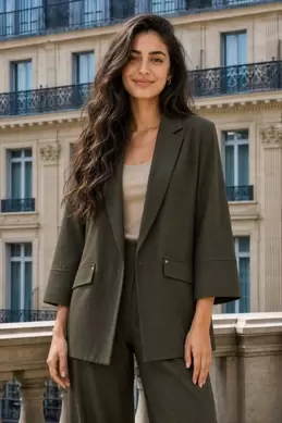 VESTE À REVERS
