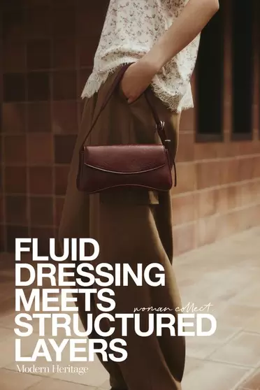 Flap shoulder bag