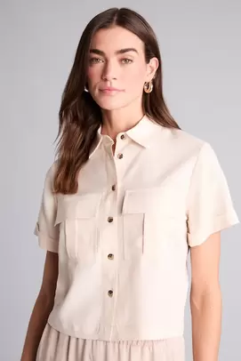 Chemise à manches courtes Coupe régulière