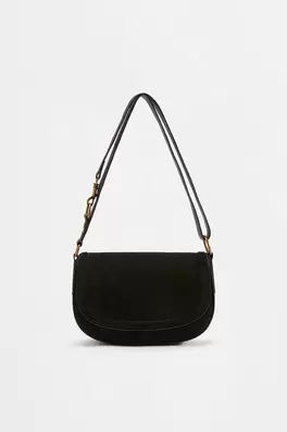 Multi-way flap shoulder bag