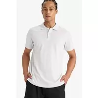 Defacto ديفاكتو رجالي ديفاكتو فيت قصة ضيقة Polo Neck تي شيرت