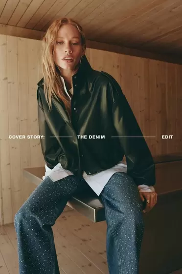 Oversize leather effect bomber jacket