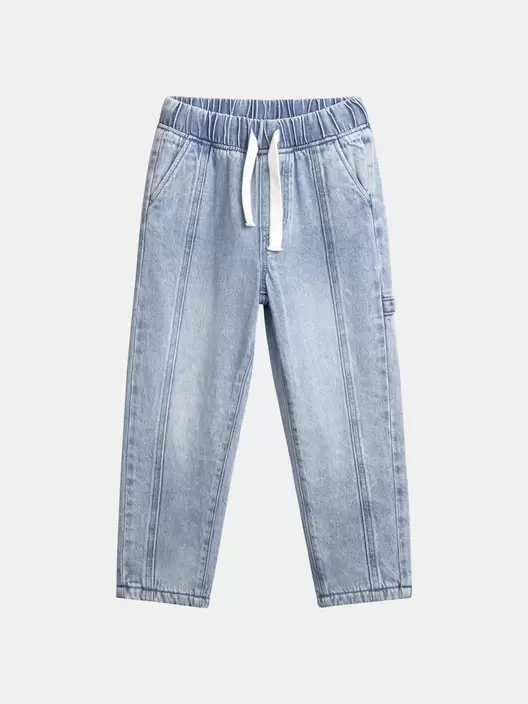 Jean style charpentier doublé chaud pour garçon