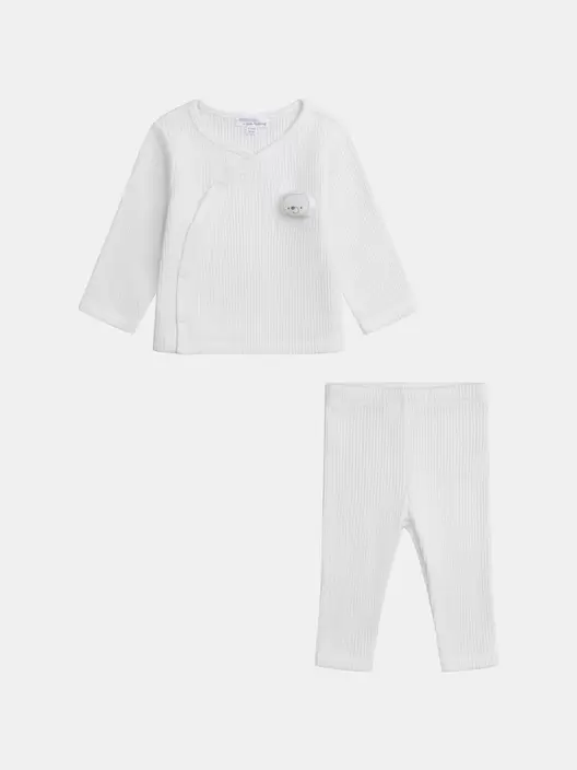 Ensemble naissance cache-coeur et legging
