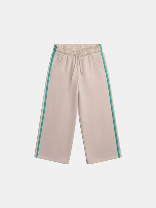 Pantalon en molleton rose pour fille