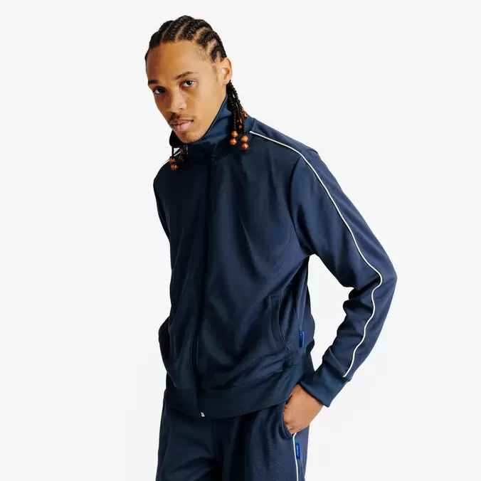 Veste de survêtement homme, Heritage, bleu marine