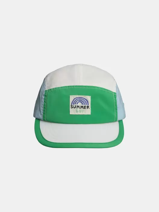 Casquette bleue et verte pour garçon